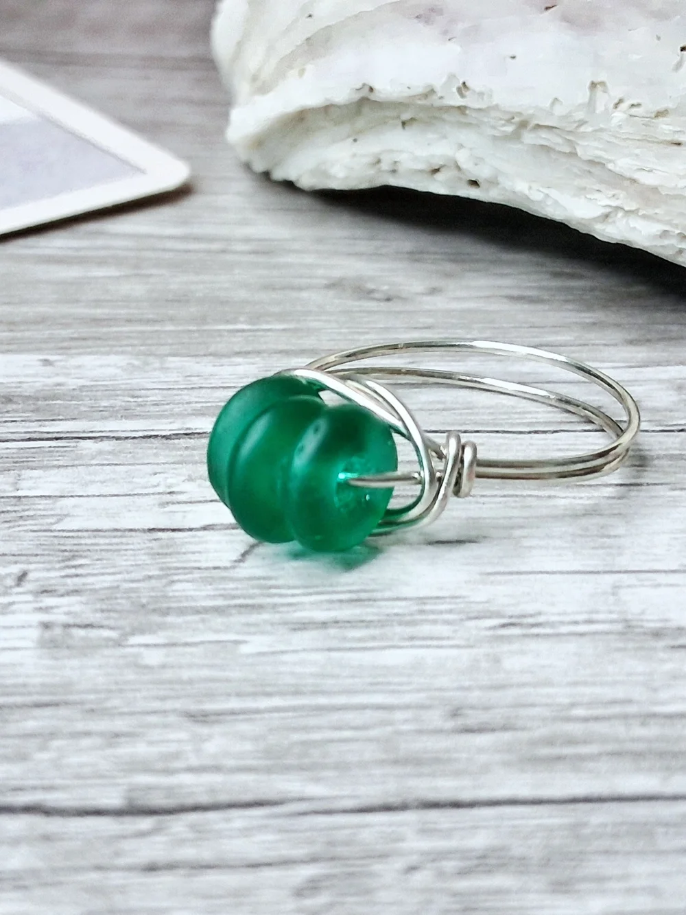 Handmade delicate ring